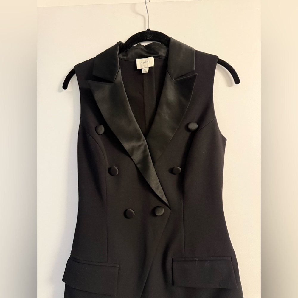 CAMI NYC tuxedo dress - Picture 4 of 6